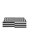 Jonathan Adler Large Lacquer Box In Op Art