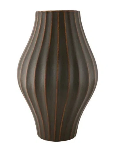 Pre-owned Jonathan Adler Large Pot Au Porter Vase In Brown