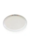 Jonathan Adler Le Platter Serving Platter In White/blue/red