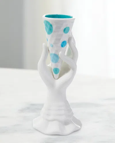 Jonathan Adler Le Pop I-scream Vase - Limited Edition In White