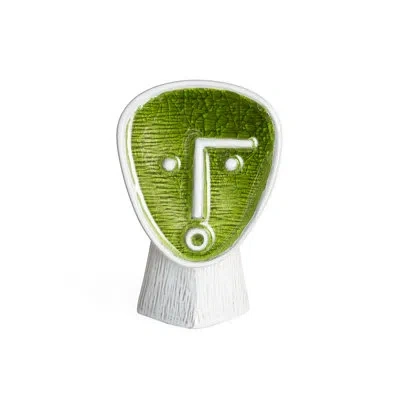 Jonathan Adler Les Amis Le Surpris Table Vase In White,green