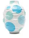 JONATHAN ADLER WHITE L'POP GALA PORCELAIN VASE