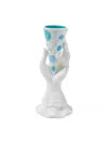 Jonathan Adler L'pop Scream Vase In White