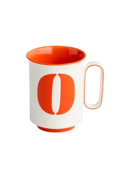 Jonathan Adler Lucky Number Mug In Zero
