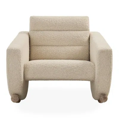 Jonathan Adler Luna Rocking Chair In Tan