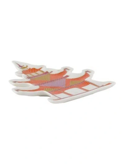 Pre-owned Jonathan Adler Luxembourg Pagoda Tray In Multi