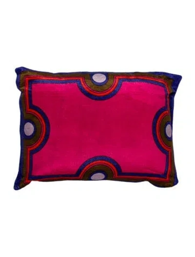 Pre-owned Jonathan Adler Madrid Throw Pillow In Multi