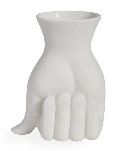 Jonathan Adler Marcel Vase In White