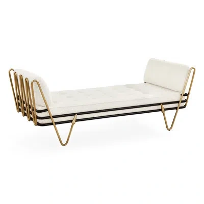 Jonathan Adler Maxime Daybed In Olympus Oatmeal