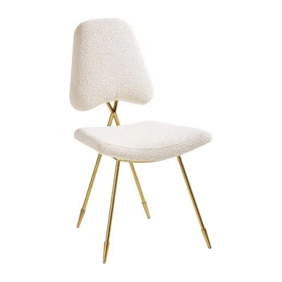 Jonathan Adler Maxime Dining Chair In White