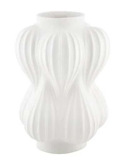 Pre-owned Jonathan Adler Medium Balloon Vase In White