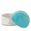 Jonathan Adler Globo Medium Box In Green