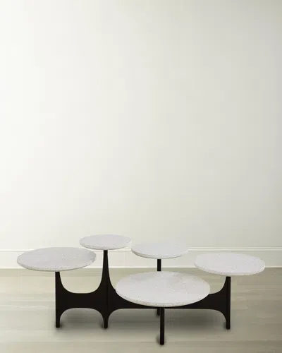 Jonathan Adler Milano Cocktail Table In Black