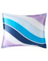 Jonathan Adler Milano Standard Sham In Blue