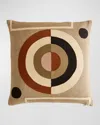 Jonathan Adler Us Kit Monterey Bullseye Pillow In Neutral
