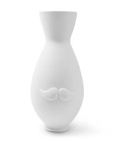 Jonathan Adler Mr. & Mrs. 40 Oz. Muse Reversible Vase In White