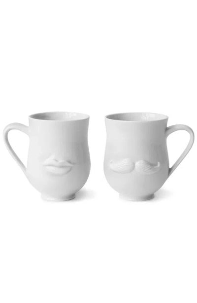 Jonathan Adler Mr. & Mrs. Muse Mug In White