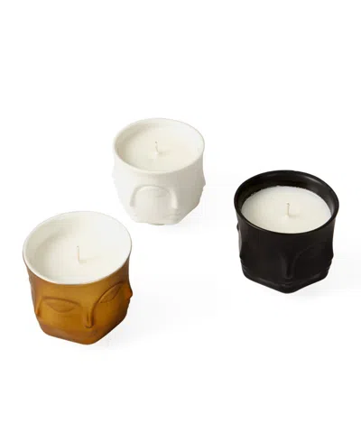 Jonathan Adler Muse 3-pc. Votive Candle Set In Multi