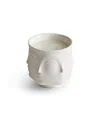 Jonathan Adler Muse Blanc 5" Ceramic Candle In White
