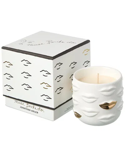 Jonathan Adler Muse Bouche D'or Candle In White