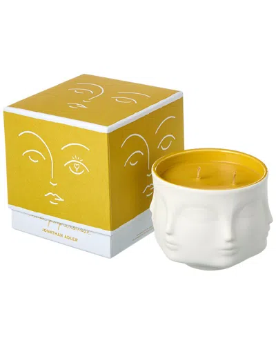 Jonathan Adler Muse Couleur Pamplemousse Candle In Yellow