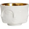Jonathan Adler Muse Porcelain Votive Holder In White