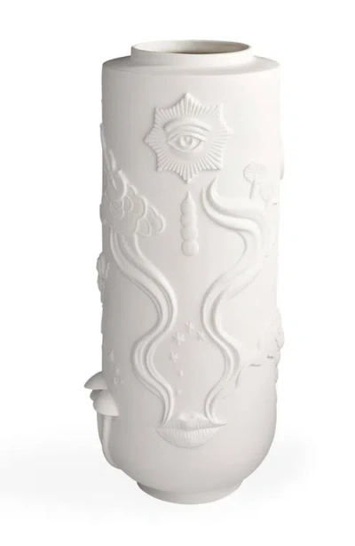 Jonathan Adler Muse Dreamscape Vase In White