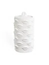 Jonathan Adler Muse Eyes Cookie Jar In White