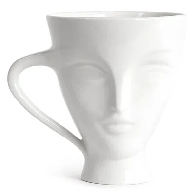 Jonathan Adler Muse Giuliette Mug In White