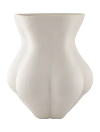 Pre-owned Jonathan Adler Muse Large Kiki Vase In White