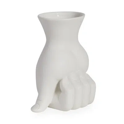 Jonathan Adler Muse Marcel Vase In White