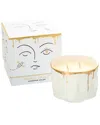 Jonathan Adler Muse Miel Candle In White