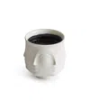 Jonathan Adler Muse Noir 5" Ceramic Candle In White