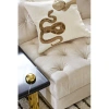 Jonathan Adler Muse Pillow - Snake/apple In Gold