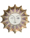 Jonathan Adler Muse Sun Trinket Tray In Gold