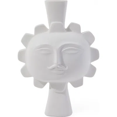 Jonathan Adler Muse Sun Vase In White