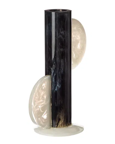Jonathan Adler Mustique Cylinder Vase - Black/white - 34777