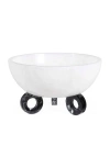 Jonathan Adler Mustique Disc Bowl In White