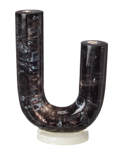Jonathan Adler Mustique Double Tube Vase In Multi