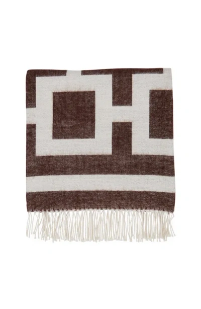Jonathan Adler Nixon Baby Alpaca Throw In Brown