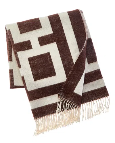 Jonathan Adler Nixon Baby Alpaca Throw In Brown