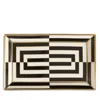 Jonathan Adler Op Art Rectangle Serving Tray In Multi