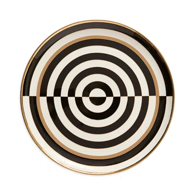 JONATHAN ADLER OP ART ROUND SERVING TRAY