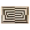 Jonathan Adler Op Art Serving Tray In Multi