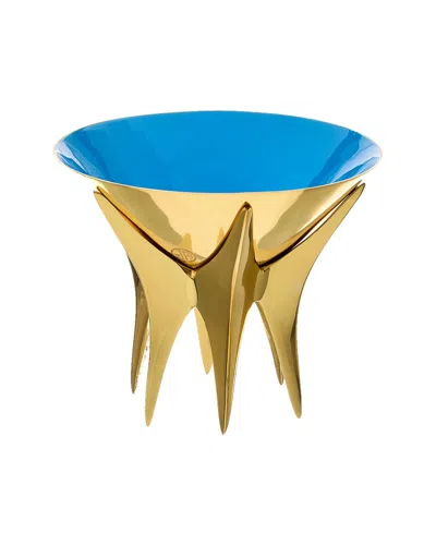 Jonathan Adler Oscar Large Bowl In Gold