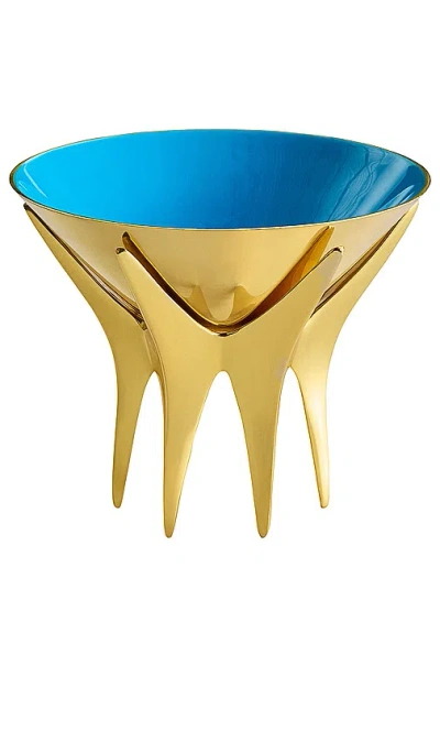 Jonathan Adler Oscar Large Bowl In Gold