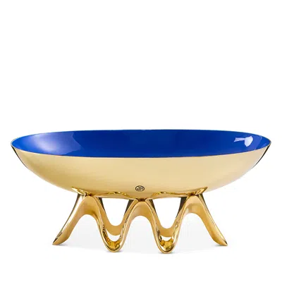 Jonathan Adler Oscar Long Bowl In Gold