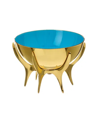 Jonathan Adler Oscar Medium Bowl In Gold