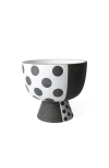 Jonathan Adler Palm Springs Dots Bowl In Black/white Dots