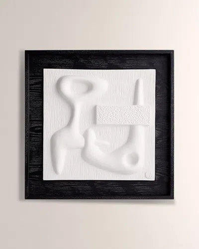 Jonathan Adler Paradox Art - Large In White